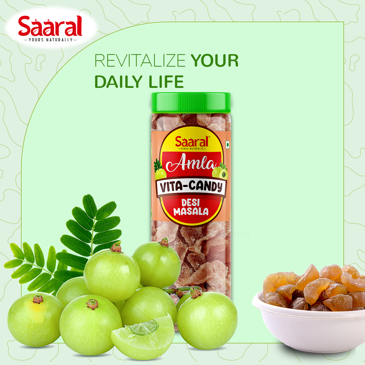 SAARAL - AMLA VITA SIMPLY SWEET & DESI MASALA CANDY