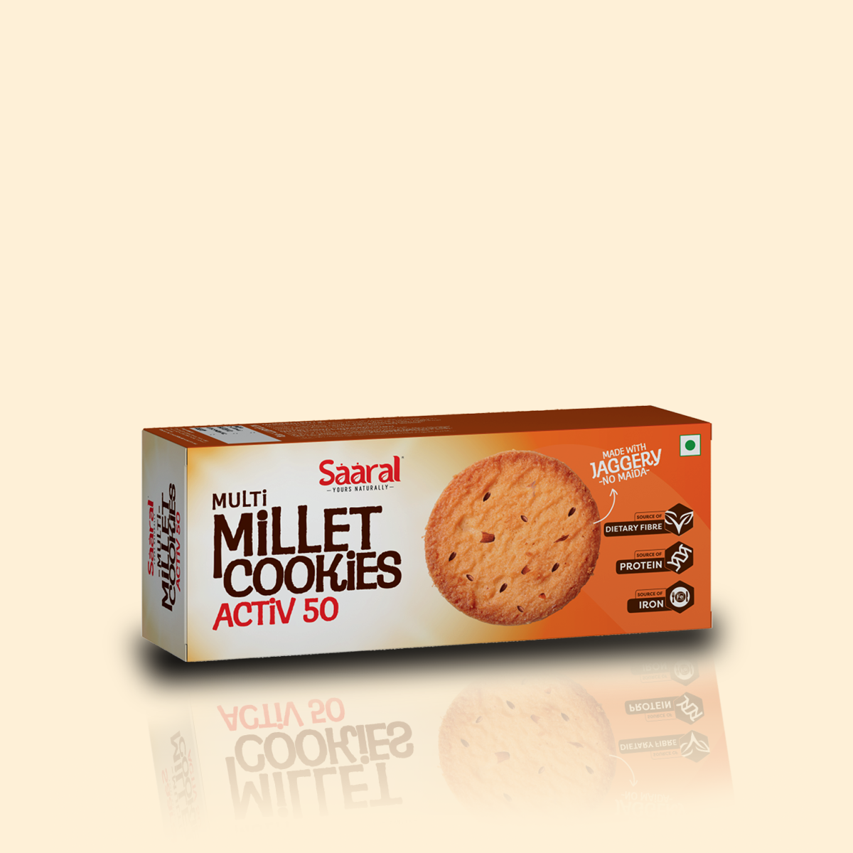 Saaral Multi Millet Cookies - Activ 50