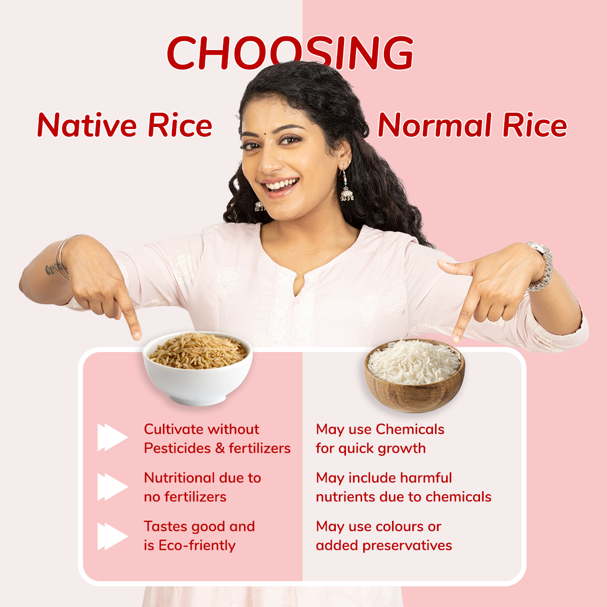 Saaral Unpolished Brown Rice 500 GMS