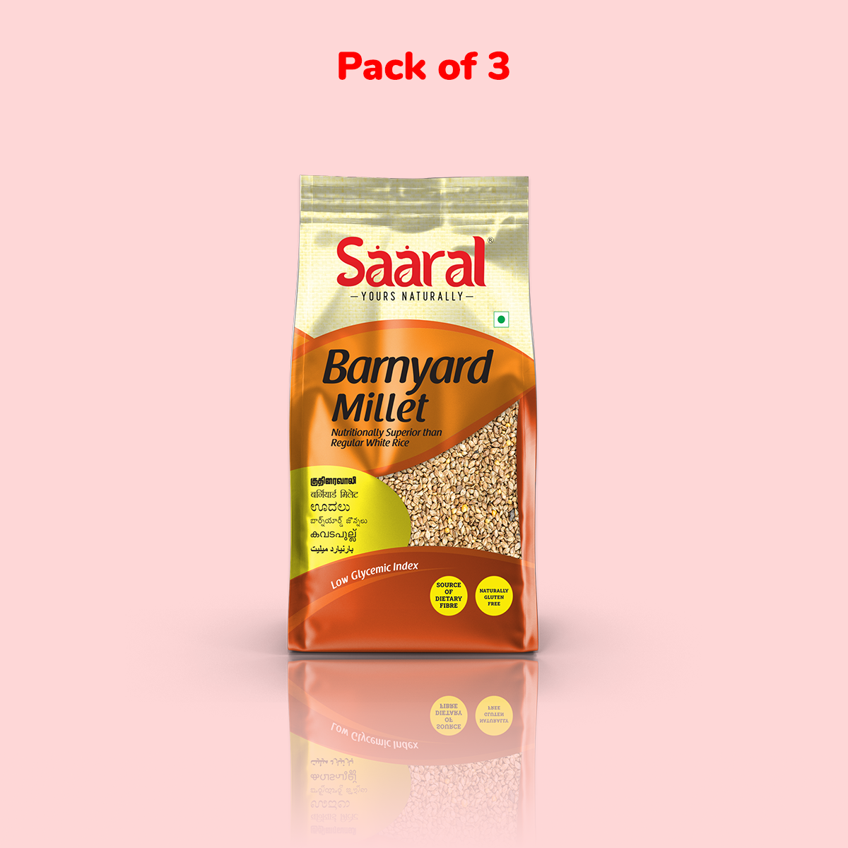 Saaral Native Millets - Barnyard Millets - 500gms