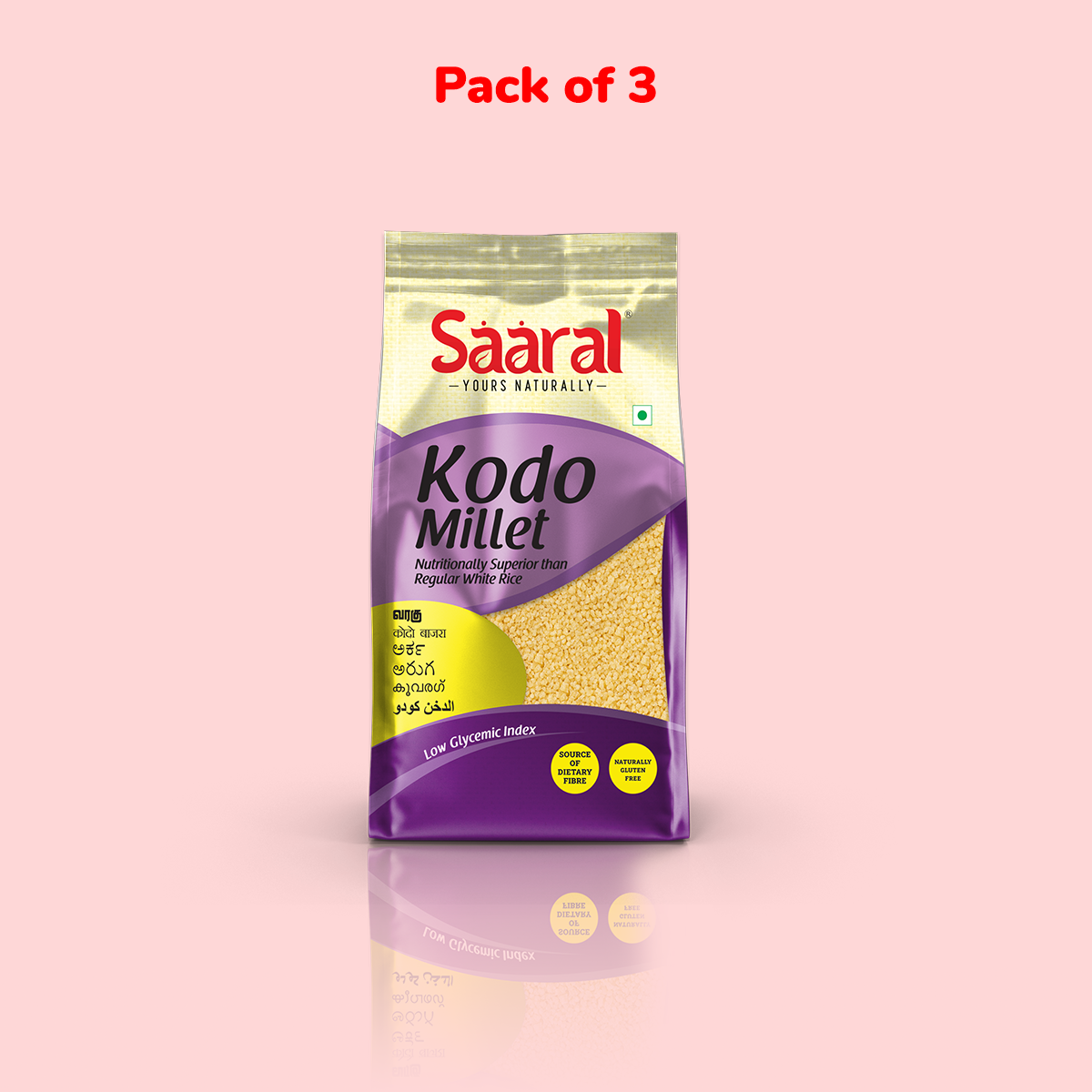 Saaral Millets - Kodo Millets - Each 500gms