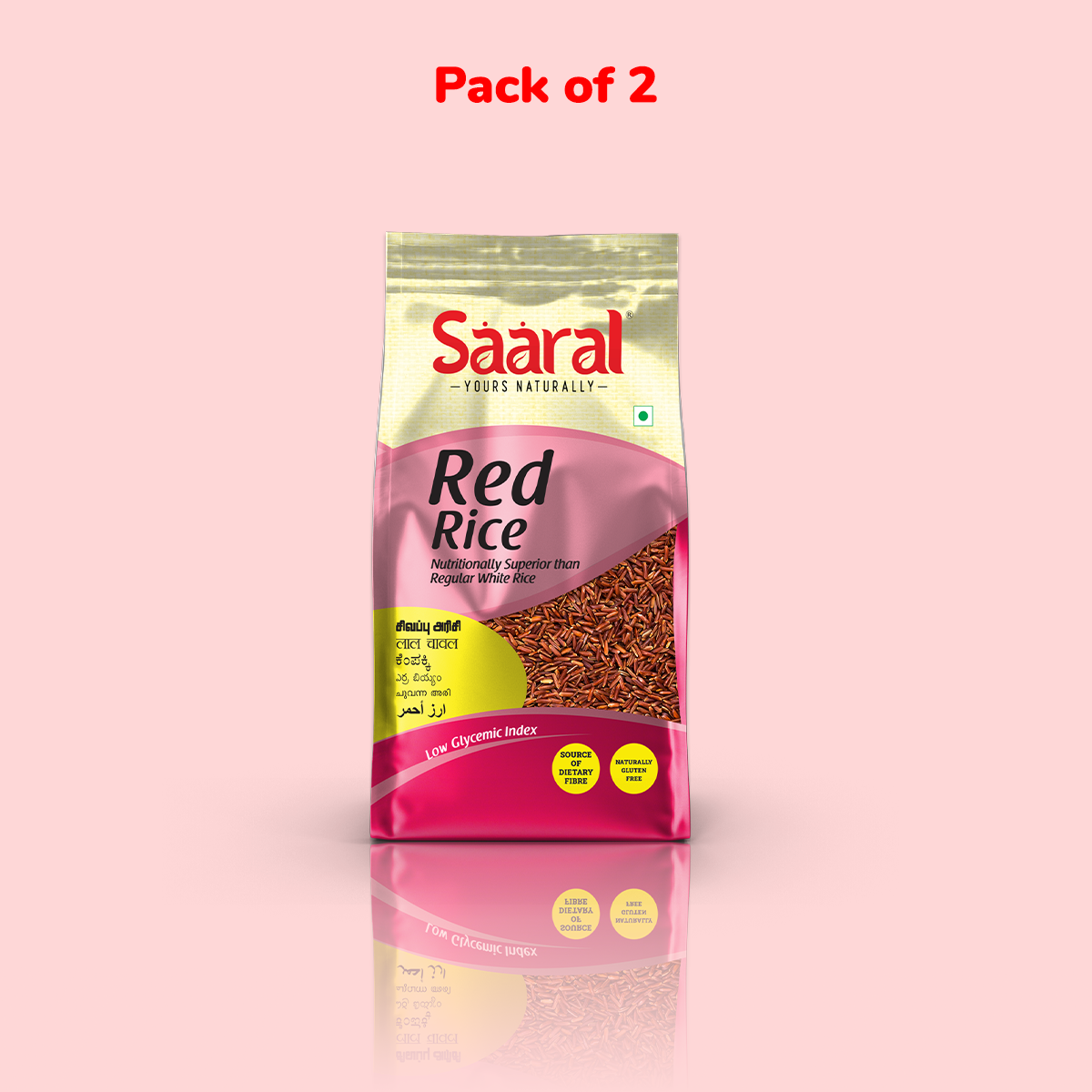 Saaral Unpolished Red Rice 500 GMS