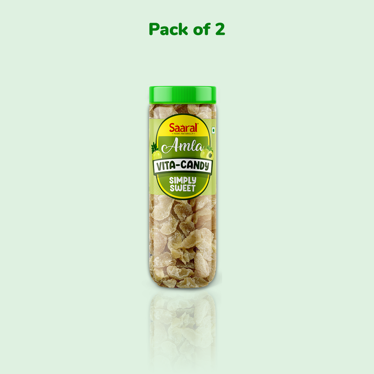 Saaral Amla Simply Sweet Dry Candy (250gms)
