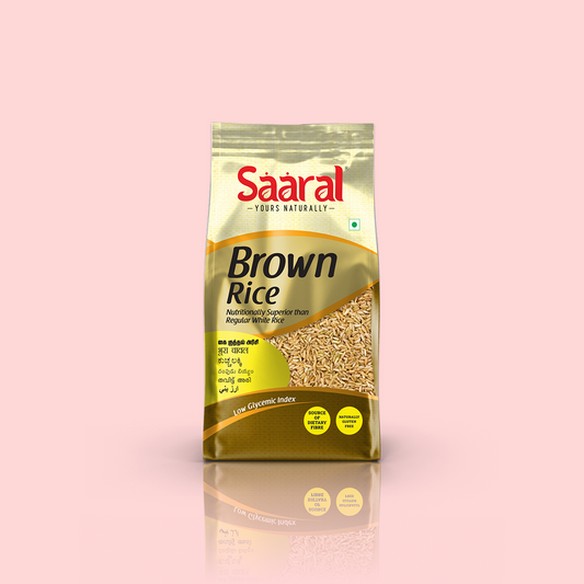 Saaral Unpolished Brown Rice 500 GMS